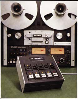 a small rare piece of STUDER history... STUDER A810 & A812 tape cutter 